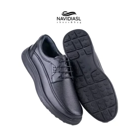 کفش مردانه چرم طبی اداری و روزانه کد 7049025