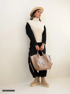 وست بافت یقه اسکی - کد 2602