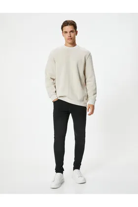 شلوار جین Skinny Fit - Michael Jean 5WAM40167ND