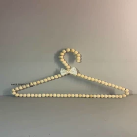 چوب لباسی مروارید چوبی