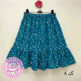 دامن کرپ پفکی کوتاه کالکشن 3 در رنگبندی متنوع (کد1406)