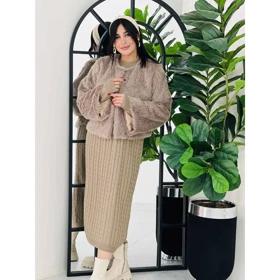 کت پاییزه مدل آهو