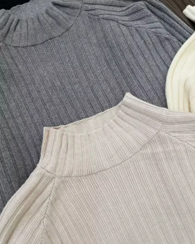 پلیور بافت یقه ایستاده کد 5339