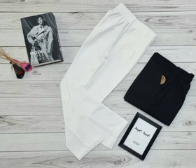 شلوار مام استایل دمپا پاکتی کد 30116