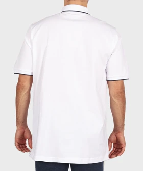 تیشرت مردانه یقه دار دکمه مخفی 0591