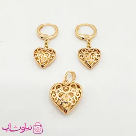 نیم ست زنانه ژوپینگ طرح قلب