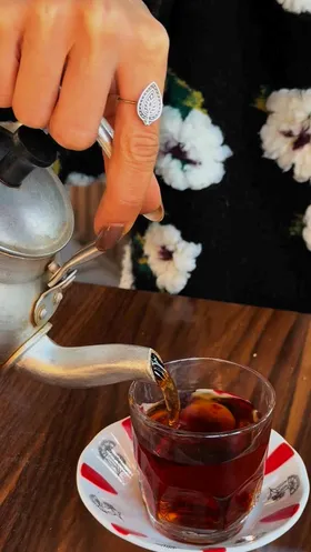 انگشتر سرو نقره