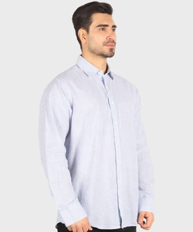 پیراهن مردانه لینن راه راه برند تیپ 5509