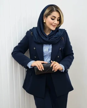 مانتو شلوار کلاسیک