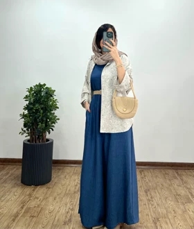 سرهمی گلشید همراه با کمربند 4