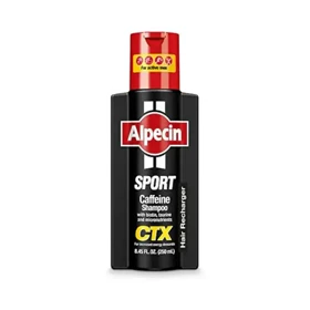 شامپو کافئین اسپرت CTX آلپسین تقویت‌کننده و انرژی‌بخش موهای ضعیف و نازک Alpecin