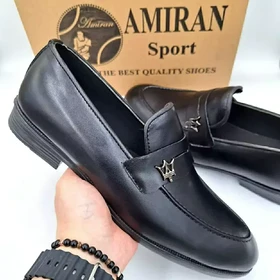 کفش مردانه مشکی مجلسی کیفیت عالی (ارسال رایگان قیمت تولیدی)