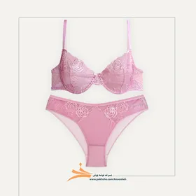 ست صورتی کاپ بی فنردار برند نوشه پوش