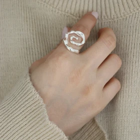 انگشتر زنانه مدلRi4042 (نقره ای)