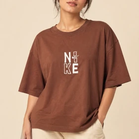 تیشرت باکسی طرح nike کد 5621