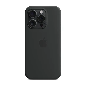 قاب گوشی آیفون 15 Pro مشکی مدل سیلیکونی