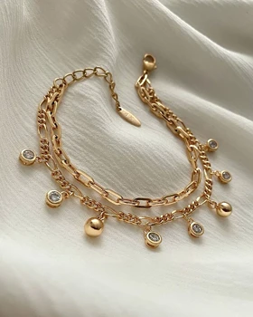 دستبند آویزدار گوی آناهید ژوپینگ