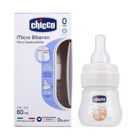 شیشه شیر نوزادی چیکو Chicco حجم 60 میل
