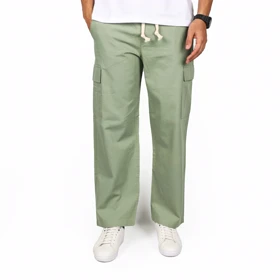 شلوار اسلش کتان شش جیب مردانه مدل 641592