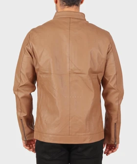 کت چرم ساده اسپرت 2513