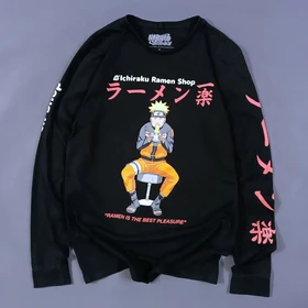 تیشرت آستیندار اورجینال برند NARUTO SHIPPUDEN مخصوص انیمه باز ها