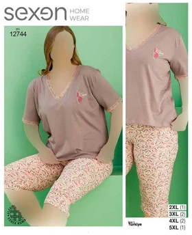 تیشرت و شلوارک سایز بزرگ سکسن