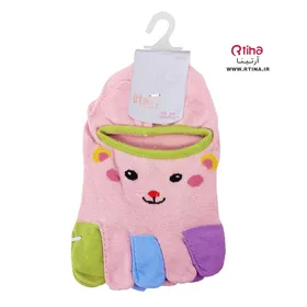 جوراب فانتزی پنج انگشتی/ پشت ژله ای (بزرگسال و نوجوان)