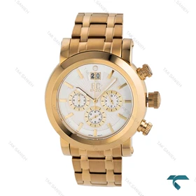 ساعت مردانه انزو EC-2168GEG طلایی صفحه سفید Enzo-8133-G