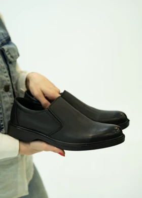 کفش طبی چرم طبیعی مردانه