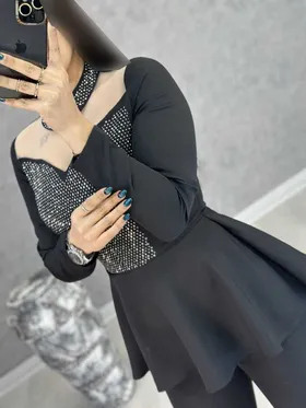تونیک بالا تور نگین : 8656