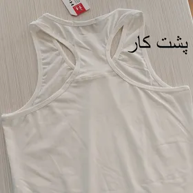 تاپ اندرآرمور سفید زنانه ورزشی