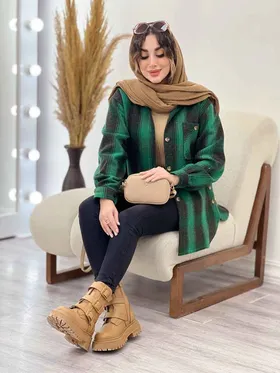 شکت بغل سه دکمه الینا
