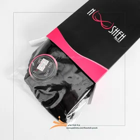 ست بدن نما مشکی فنردار برند نوشه پوش