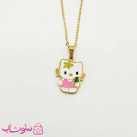 نیم ست بچگانه هلوکیتی مدل بستنی به دست کد 1291