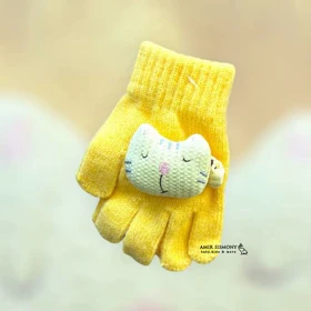 دستکش بچگانه انگشتی عروسک دار