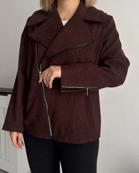 جکت Glory (قهوه ای)