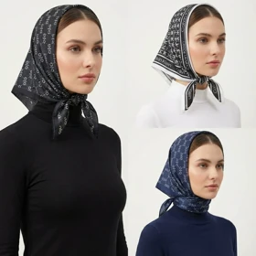 مینی اسکارف ابریشم کد 2