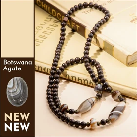 گردنبند سنگ و چوب میراث