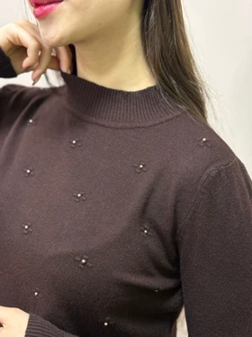 بلوز بافت گپ وارداتی مرواریدی 60