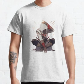 تیشرت با طرح Assassin's creed illustration اساسینز کرید کد 17174