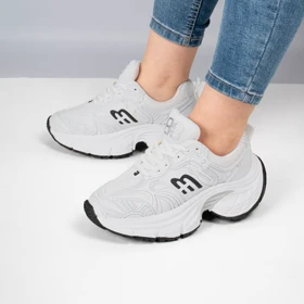 کفش و کتانی زنانه و دخترانه مدل بالنسیاگا BALENCIGA رنگ سفید