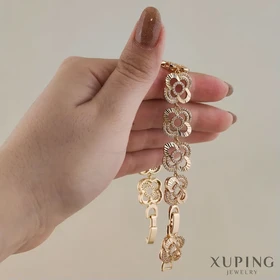 دستبند نگین‌دار طرح‌طلا ژوپینگ