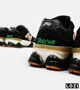 کفش کتانی مردانه و زنانه مشکی قرمز NEW BALANCE 9060 مدل 4978