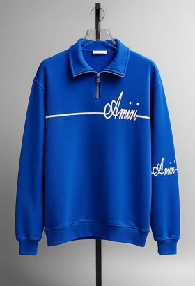 دورس مردانه نیم زیپ چاپی