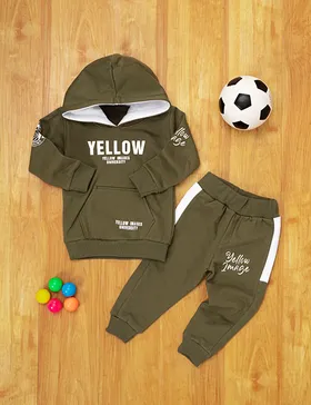 ست سویشرت و شلوار بچگانه Yellow