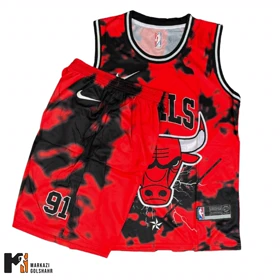 ست بسکتبالی پارچه فلامنت تنفسی کد 8805