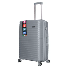 چمدان Rapido مدل R-40371-M سایز متوسط (طوسی روشن)