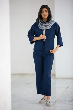 شلوار زنانه دو دکمه دو سگک