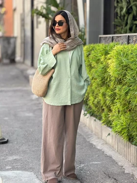 مانتو شومیزی ندا