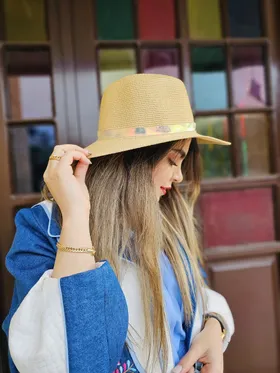کلاه حصیری زنانه